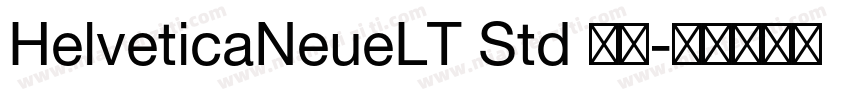 HelveticaNeueLT Std 常规字体转换